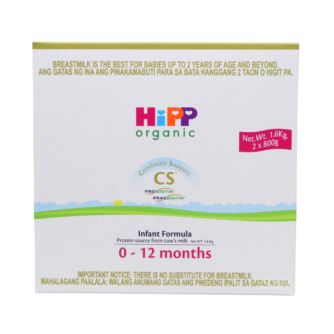 Hipp Organic 0 to 12 months Infant Formula 1.6kg